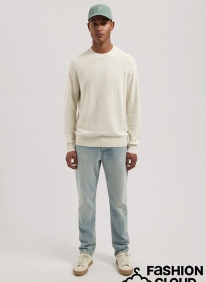 DS_Owen Crew Trui 406008 - 107 Silver Birch