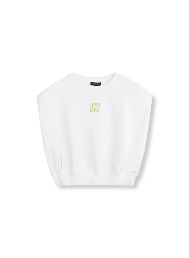 Refined Department Mouwloos Shirt Jennely R2603823985 - 002 Off White