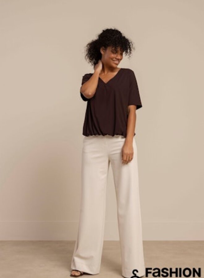 Vicky Shirt Blouse 94755 - 8700 Espresso