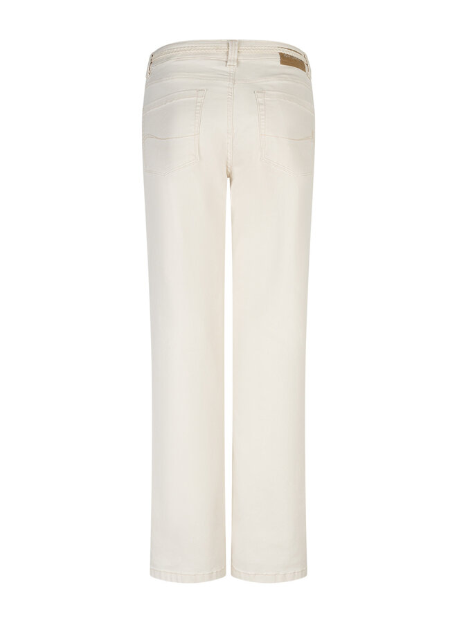 Red button Broek SRB4902 - wit