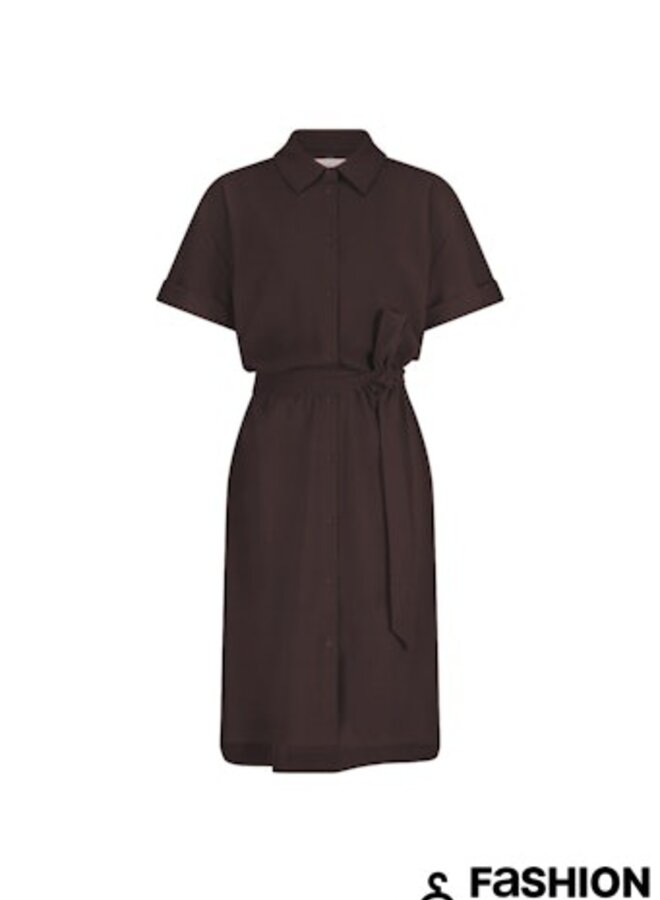 Studio Anneloes Jurk Louni 91543 - 8700 Espresso