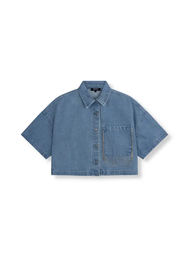 Refined Department Blouse Adelin R2603971930 - 200 Light Blue