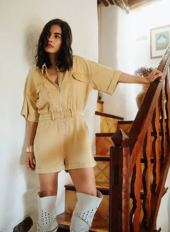 Refined department Playsuit Kate R2603373942 - 601 Camel