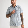 Petrol Shirt M-1060-SIS412 - 5195 Marble Blue