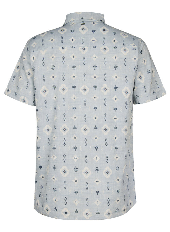 Petrol Shirt M-1060-SIS412 - 5195 Marble Blue