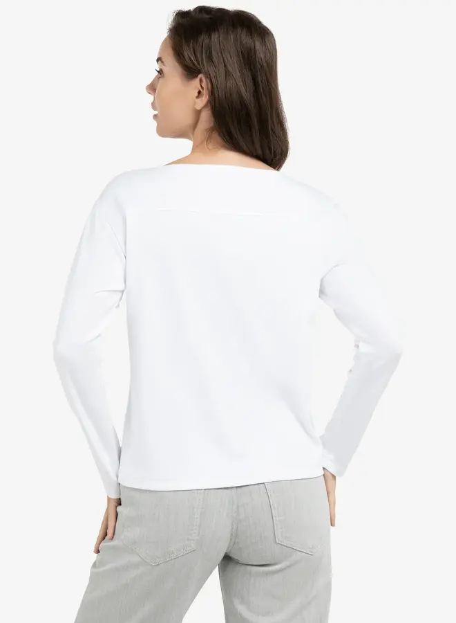 Yaya Top 01-709261-603 - Pure White