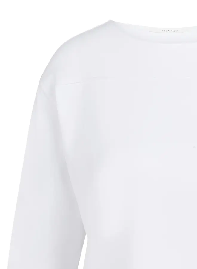 Yaya Top 01-709261-603 - Pure White