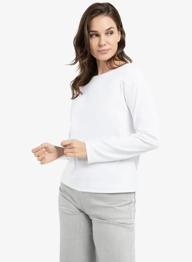 Yaya Top 01-709261-603 - Pure White