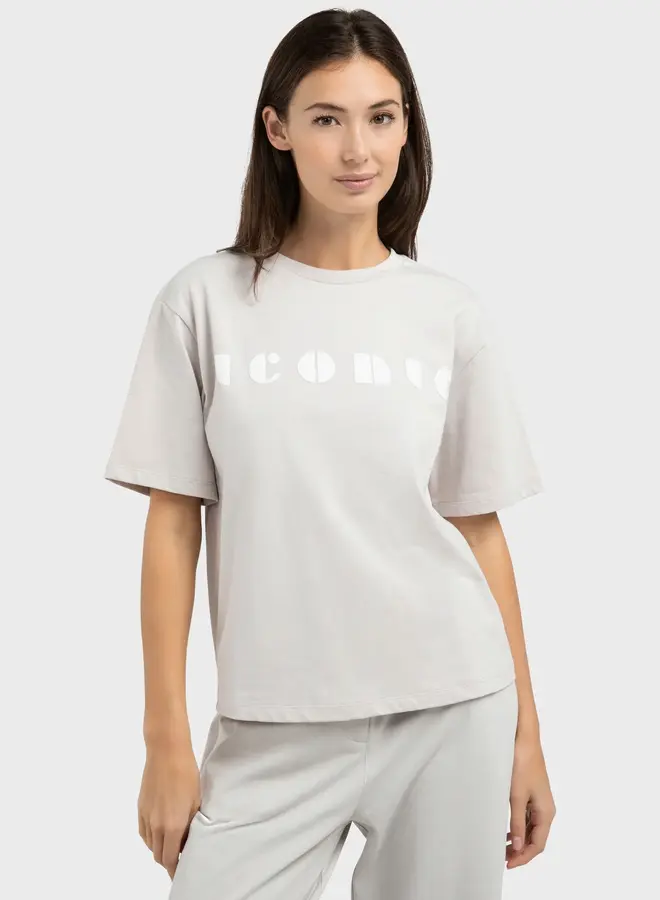 T-shirt 01-719086-603 - Temple Gray Dessin