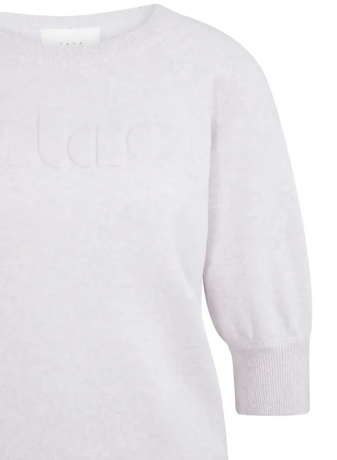 Yaya Sweater 01-000563-603 - Gray Lilac Melange