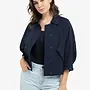 Yaya Blouse 01-201206-603 - Navy Blazer Blue
