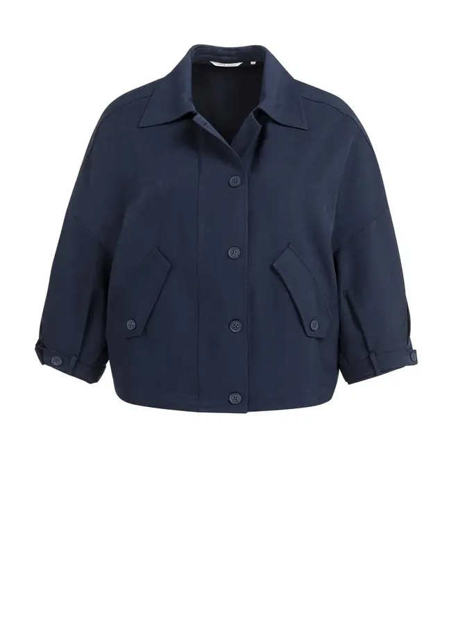 Yaya Blousejack 01-201206-603 - Navy Blazer Blue