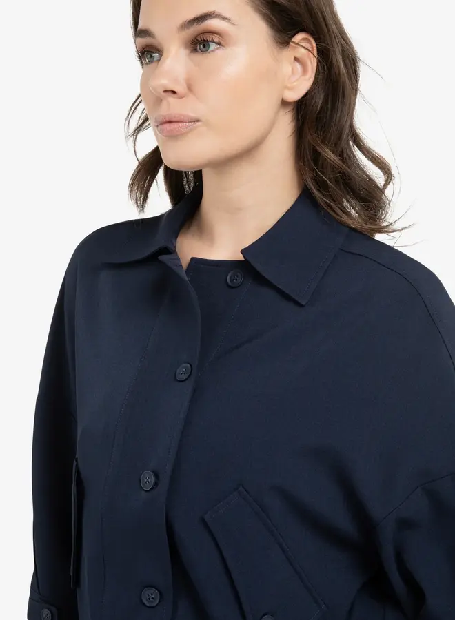 Yaya Blousejack 01-201206-603 - Navy Blazer Blue