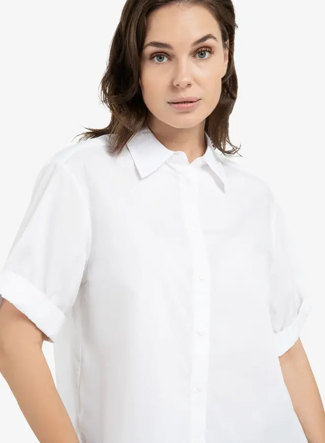 Yaya Blouse 01-201207-603 - Pure White