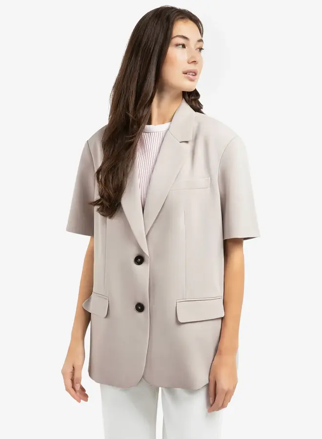 Blazer Oversized 01-501082-603 - Mauve Purple