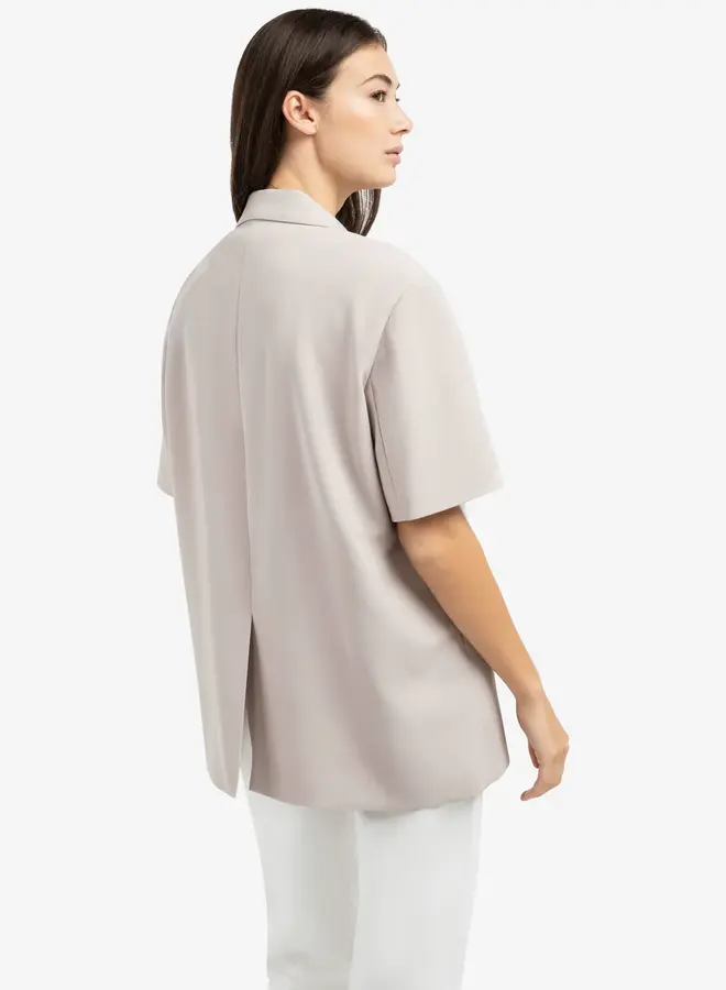 Yaya Blazer Oversized 01-501082-603 - Mauve Purple