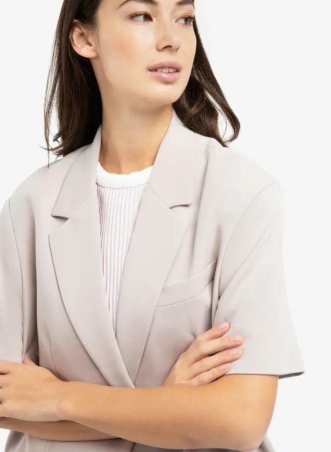 Yaya Blazer Oversized 01-501082-603 - Mauve Purple