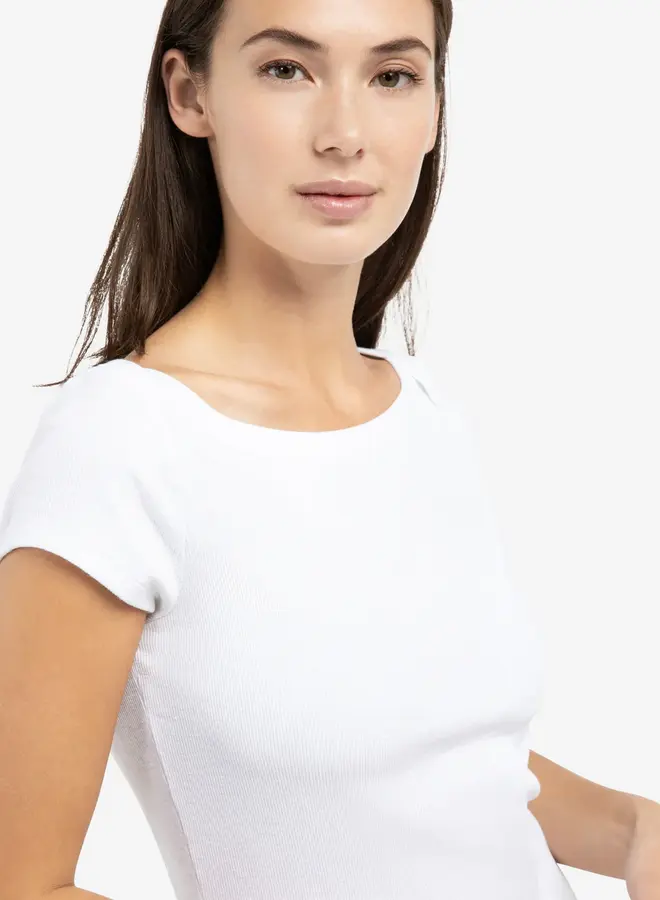 Yaya Top 01-709354-603 - Pure White
