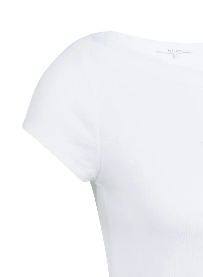 Yaya Top 01-709354-603 - Pure White