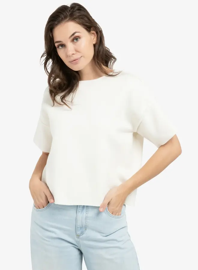 Yaya T-Shirt 01-000562-603 - Ecru