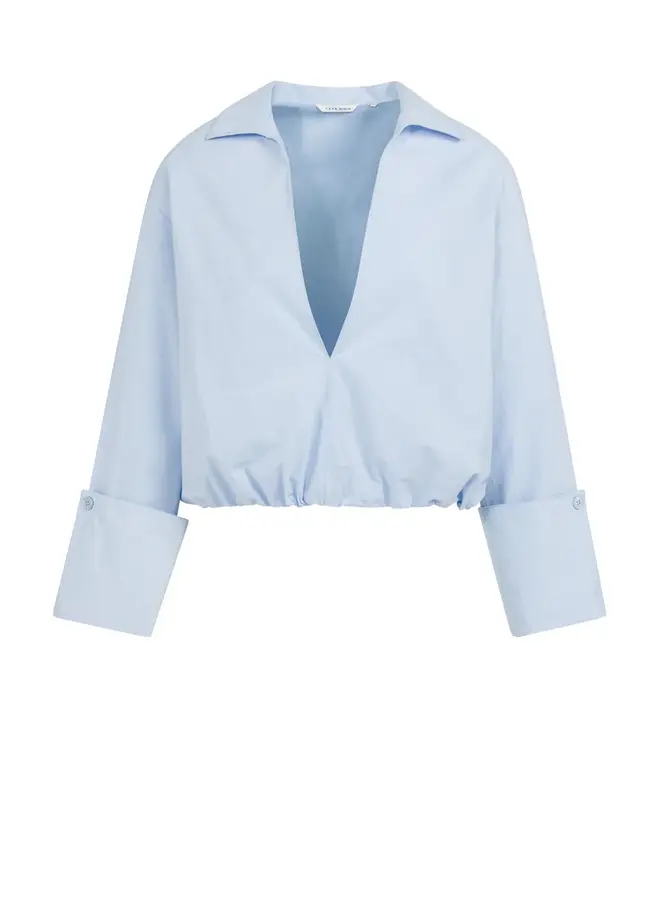 Yaya Blouse Ballon 01-701355-603 - Ice Blue