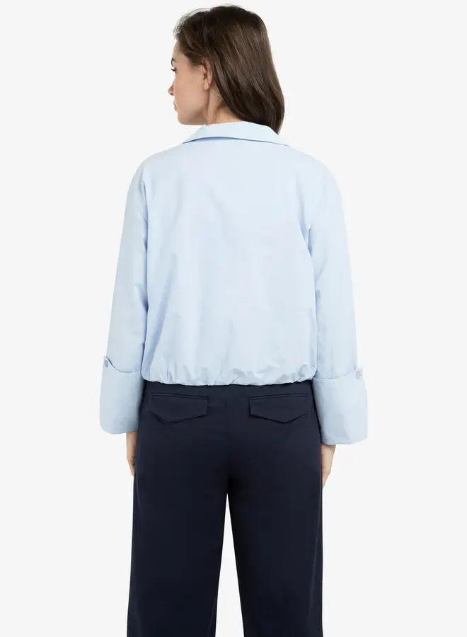 Yaya Blouse Ballon 01-701355-603 - Ice Blue