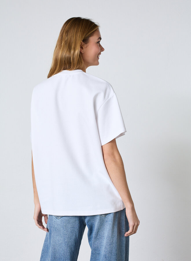 Sisters Point T-shirt VEDA-SS 19786 - 100 White
