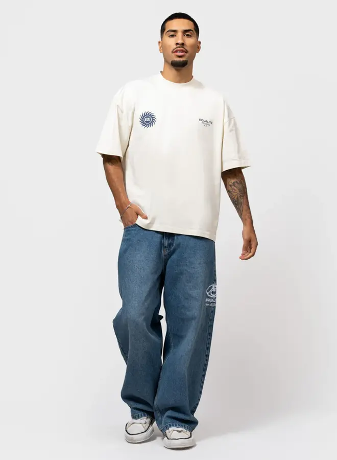 Equalité T-Shirt Sunny EQ.26.2.6.23.120 - 120 Off White & Navy