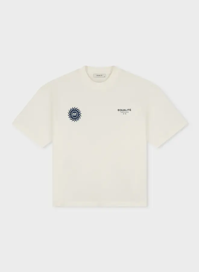 Equalité T-Shirt Sunny EQ.26.2.6.23.120 - 120 Off White & Navy
