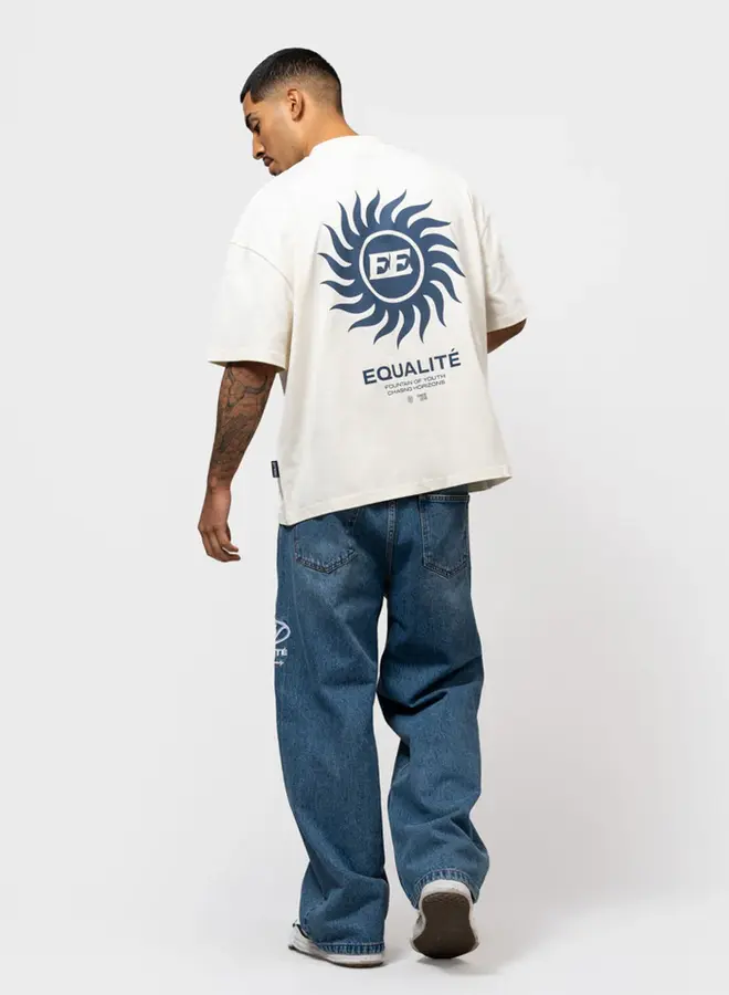 Equalité T-Shirt Sunny EQ.26.2.6.23.120 - 120 Off White & Navy