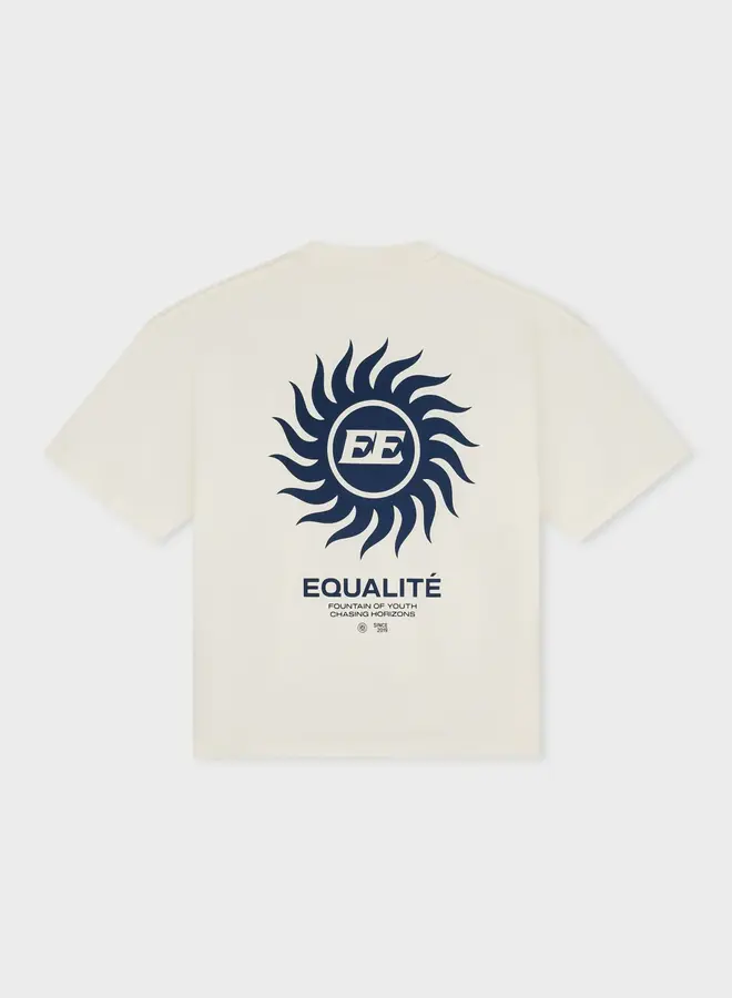 Equalité T-Shirt Sunny EQ.26.2.6.23.120 - 120 Off White & Navy