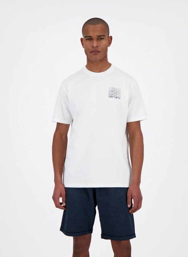 Airforce T-shirt ALTITUDE GEM1287 -  White\True Black