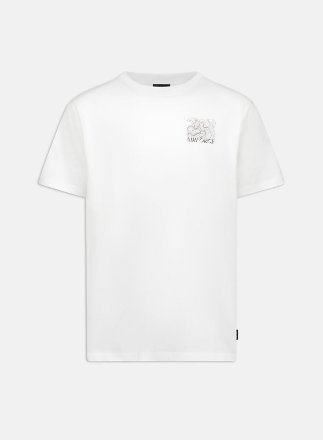 Airforce T-shirt ALTITUDE GEM1287 -  White\True Black