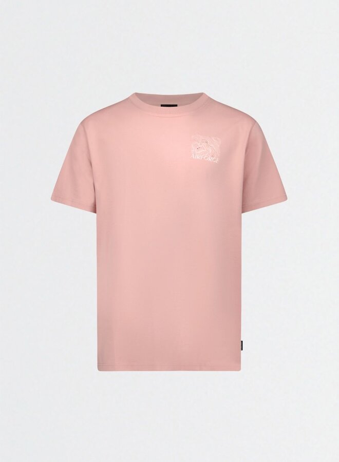 Airforce T-shirt ALTITUDE GEM1287-SS26 -  Misty Rose\White