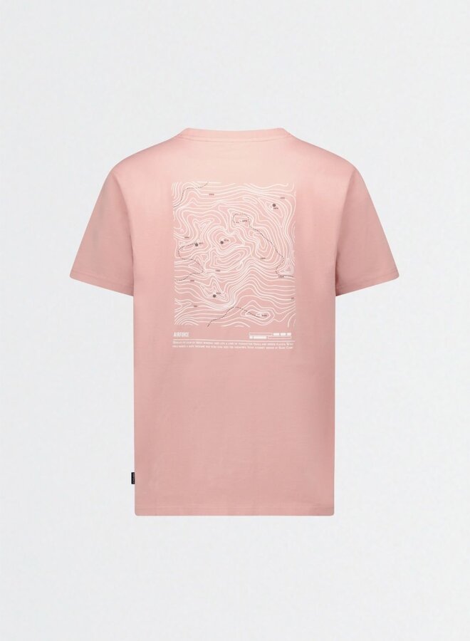 Airforce T-shirt ALTITUDE GEM1287-SS26 -  Misty Rose\White