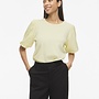 Vila Top VIMALORA 14113267 - Pastel Yellow