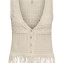 Only Gilet ONLALIX 15364856 - Ecru