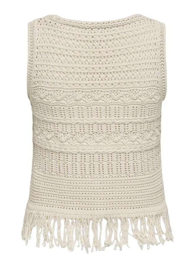 Only Gilet ONLALIX 15364856 - Ecru