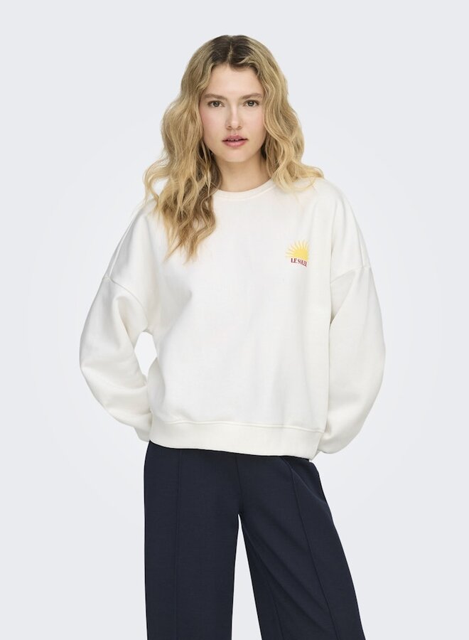 Only Sweater ONLLINY 15368263 - Cloud Dancer