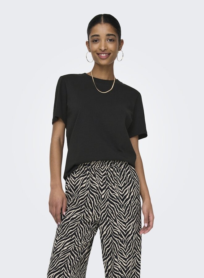 Only T-shirt ONLMONJA 15320892 - Black