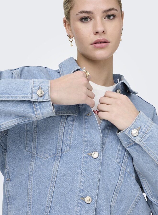 Only Spijkerjas ONLHARPER 15363548 - Light Blue Denim