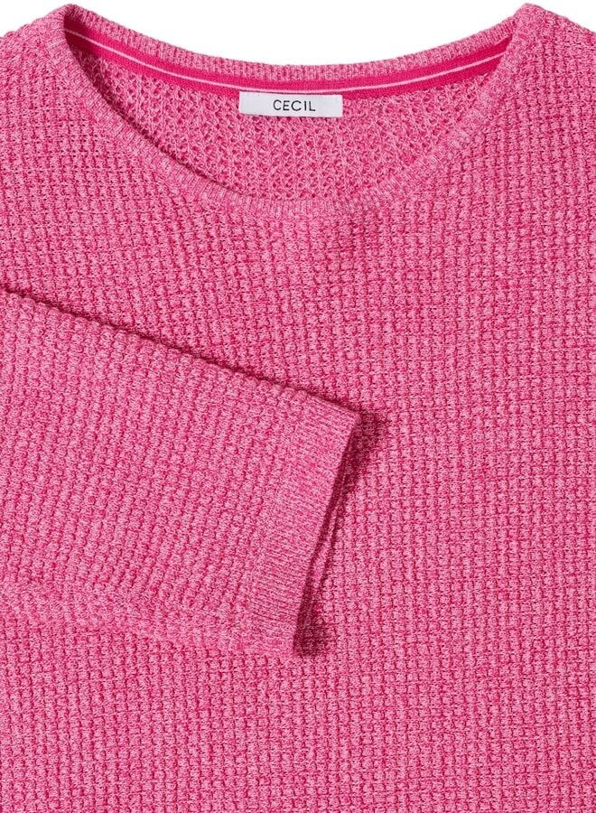 Cecil Trui 3/4 Mouw Dolman 303813 - 27492  Beetroot Pink