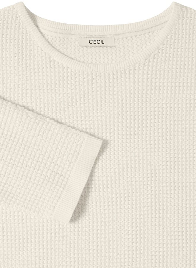 Cecil Trui Driekwart Mouw Dolman 303813 - 12748 Raw Sand Beige