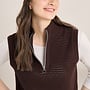 Cecil Gilet Gebreid 303815 - 17493 Macchiato Brown