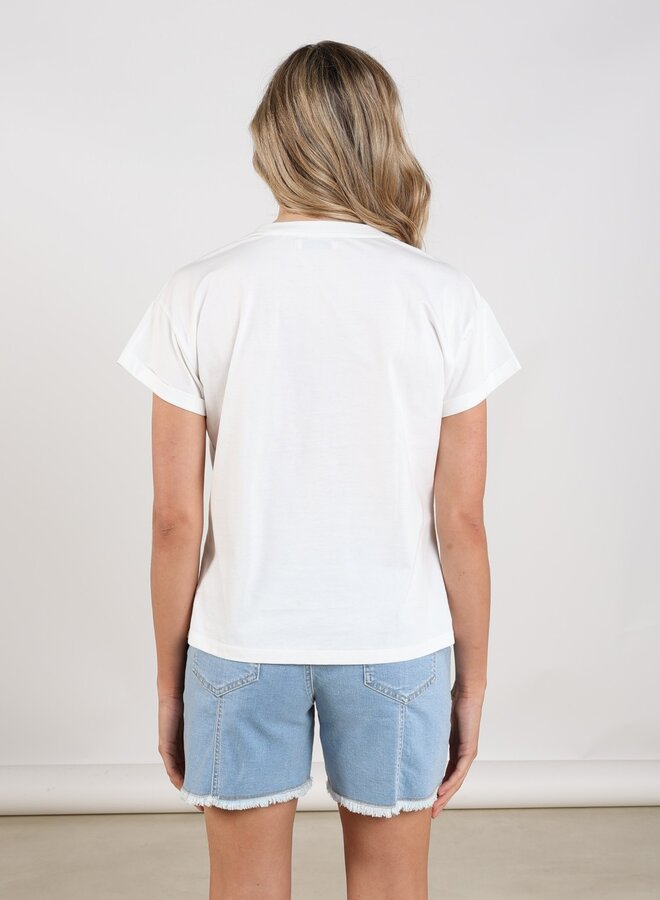 Nukus T-shirt NKS04018 - 315 Offwhite/Cloudy