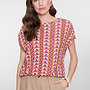 Geisha Top 62155-20 - 300 Lila/Orange