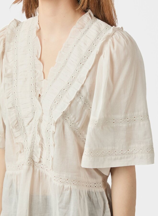 Neo Noir Top Evienne s Voile 161856  - 124 Ivory