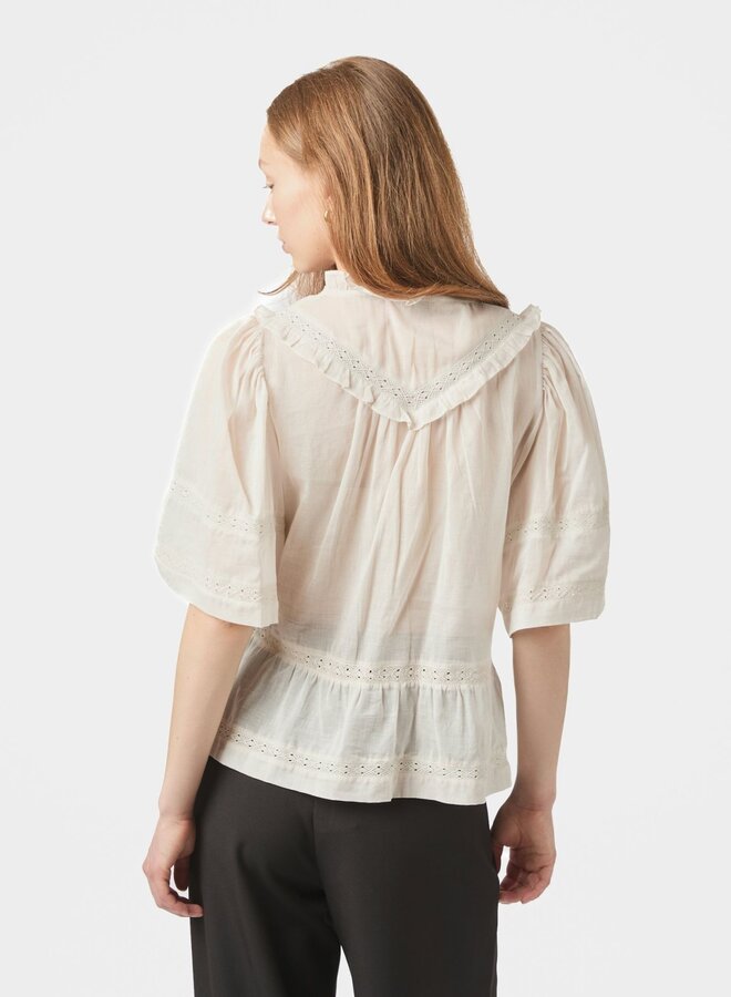 Neo Noir Top Evienne s Voile 161856  - 124 Ivory