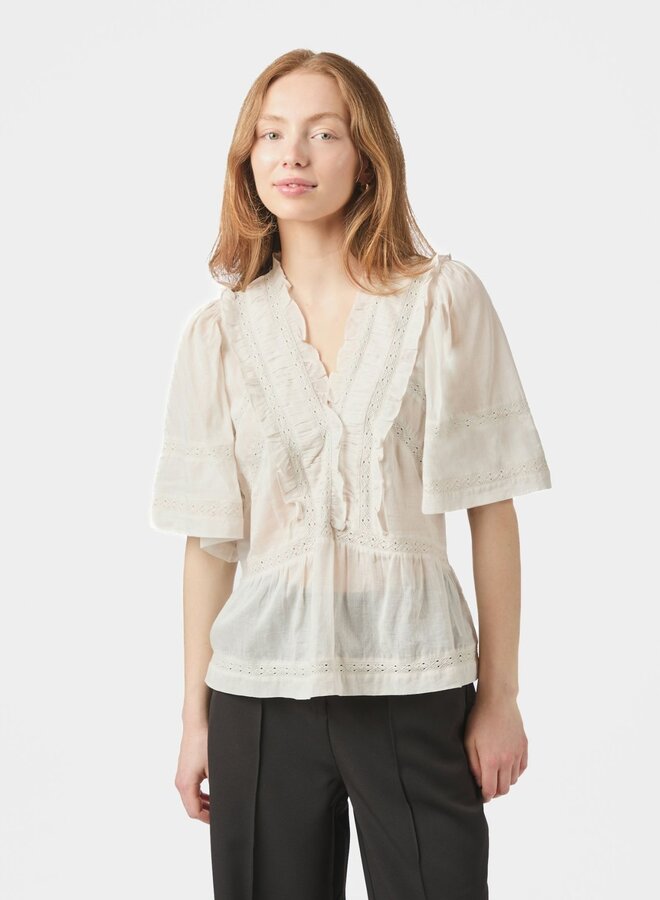 Top Evienne s Voile 161856  - 124 Ivory