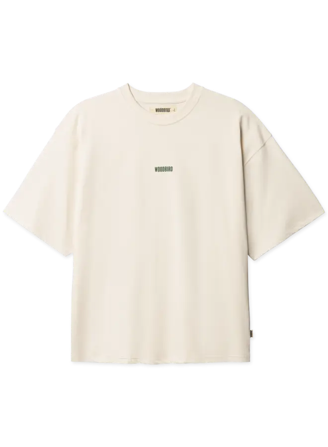 Woodbird T-Shirt WBBeam Lion 2616-404 - Off White